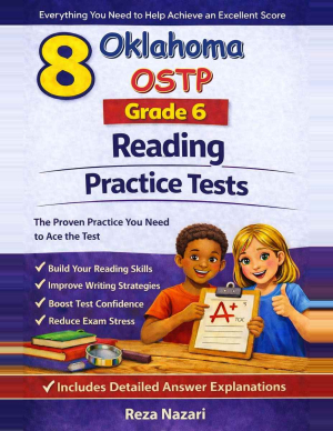 8-Oklahoma-OSTP Grade 6 Reading Language Arts Practice Tests cover