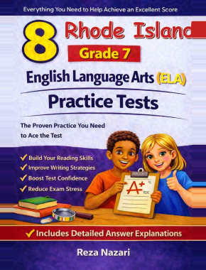 8 Rhode Island RICAS Grade 7 English Language Arts (ELA) Practice Tests