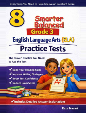 SBAC Grade 3 ELA: 8 Full Practice Tests
