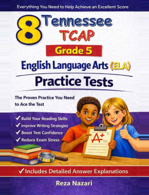 8 Tennessee TCAP English Language Arts (ELA) Grade 5: Full Practice Tests
