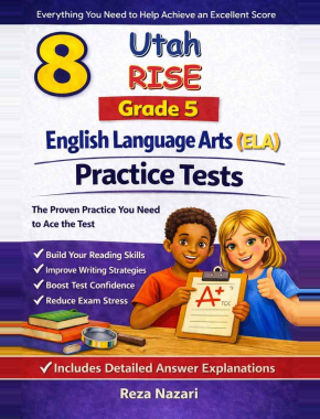 8 Utah RISE English Language Arts (ELA) Grade 5: Full Practice Tests