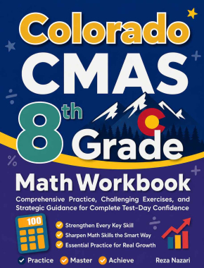 Colorado CMAS 8th Grade Math Workbook
