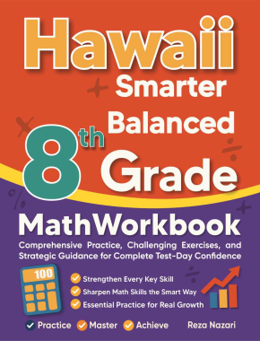 Hawaii Smarter Balanced 8th Grade Math Workbook
