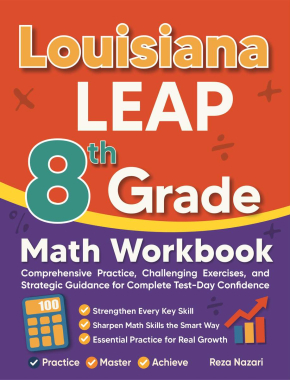 Louisiana LEAP 8th Grade Math Workbook
