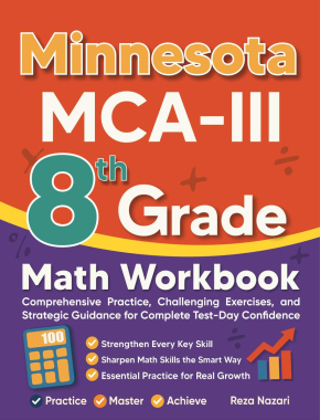 Minnesota MCA-III 8th Grade Math Workbook