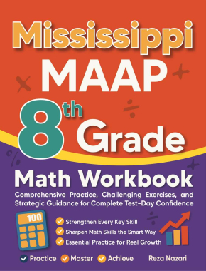 Mississippi MAAP 8th Grade Math Workbook