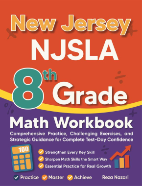 New Jersey NJSLA 8th Grade Math Workbook