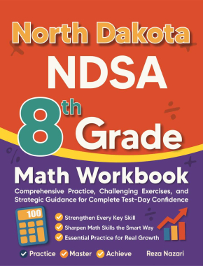 North Dakota NDSA 8th Grade Math Workbook