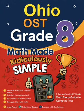 Ohio OST Grade 8 Math Made Ridiculously Simple