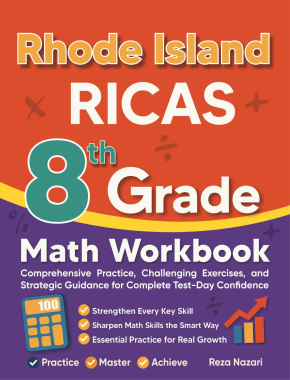 Rhode Island RICAS 8th Grade Math Workbook