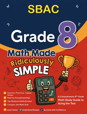 SBAC Grade 8 Math Made Ridiculously Simple