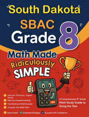 South Dakota Smarter Balanced Grade 8 Math Made Ridiculously Simple