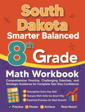 South Dakota Smarter Balanced 8th Grade Math Workbook