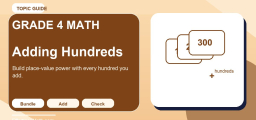 Adding Hundreds for 4th Grade