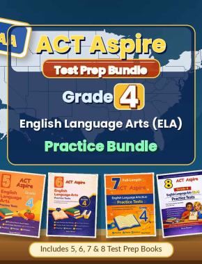 ACT Aspire Grade 4 ELA Preparation Bundle