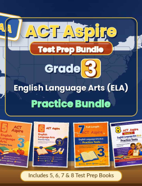 ACT Aspire Grade 3 English Language Arts (ELA) Preparation Bundle