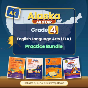 Alaska Grade 4 ELA Preparation Bundle cover
