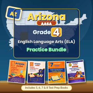 Arizona Grade 4 ELA Preparation Bundle cover