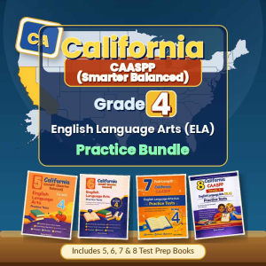 California Grade 4 ELA Preparation Bundle cover