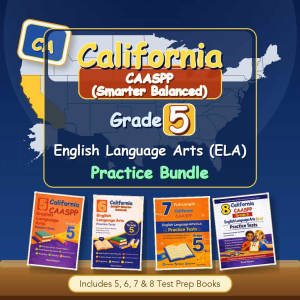 California Grade 5 ELA Preparation Bundle cover