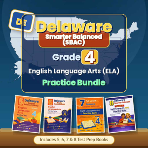 Delaware Grade 4 ELA Preparation Bundle cover