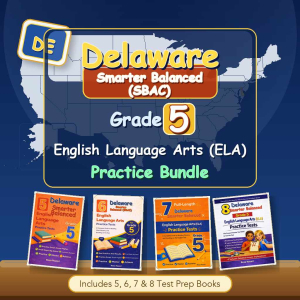 Delaware Grade 5 ELA Preparation Bundle cover