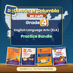 District of Columbia Grade 4 ELA Preparation Bundle cover