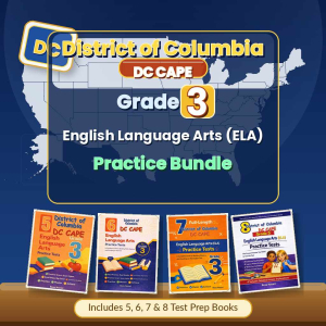 District of Columbia Grade 3 English Language Arts (ELA) Preparation Bundle cover