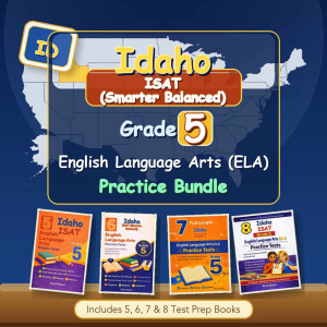 Idaho Grade 5 ELA Preparation Bundle cover