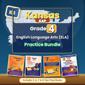 Kansas Grade 4 ELA Preparation Bundle cover