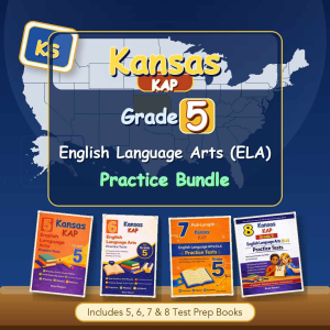 Kansas Grade 5 ELA Preparation Bundle cover
