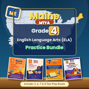 Maine Grade 4 ELA Preparation Bundle cover