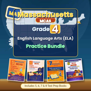 Massachusetts Grade 4 ELA Preparation Bundle cover