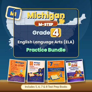 Michigan Grade 4 ELA Preparation Bundle cover