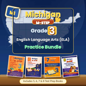 Michigan Grade 3 English Language Arts (ELA) Preparation Bundle cover
