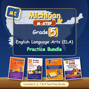 Michigan Grade 5 ELA Preparation Bundle cover