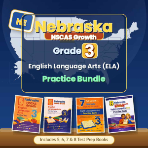 Nebraska Grade 3 English Language Arts (ELA) Preparation Bundle cover