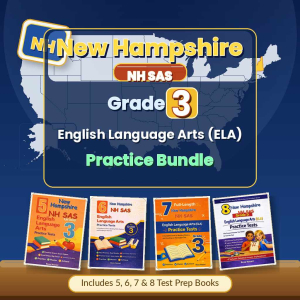 New Hampshire Grade 3 English Language Arts (ELA) Preparation Bundle cover
