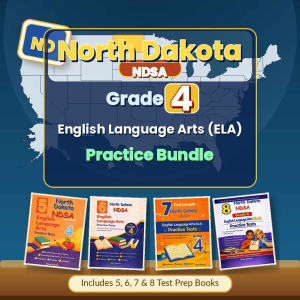 North Dakota Grade 4 ELA Preparation Bundle cover