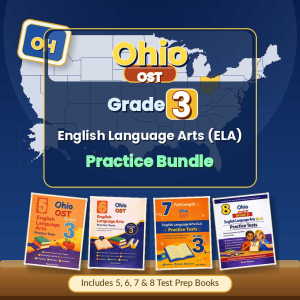 Ohio Grade 3 English Language Arts (ELA) Preparation Bundle cover