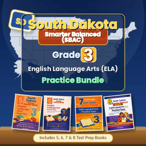 South Dakota Grade 3 English Language Arts (ELA) Preparation Bundle cover