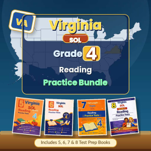 Virginia Grade 4 ELA Preparation Bundle cover
