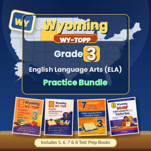 Wyoming Grade 3 English Language Arts (ELA) Preparation Bundle cover
