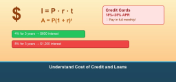 How to Understand Cost of Credit and Loans? (+FREE Worksheet!)