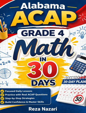 Alabama ACAP Grade 4 Math in 30 Days - Effortless Math: We Help ...