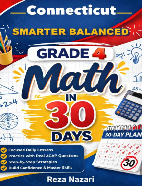 Connecticut Smarter Balanced Grade 4 Math in 30 Days