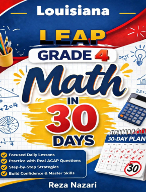 Louisiana LEAP Grade 4 Math in 30 Days