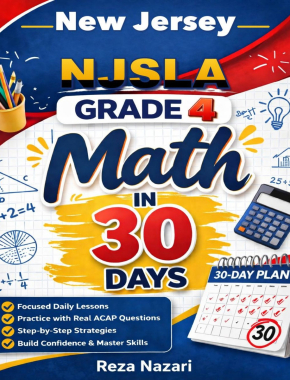 New Jersey NJSLA Grade 4 Math in 30 Days
