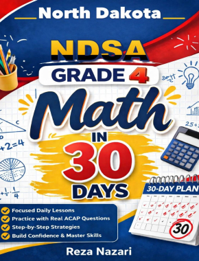 North Dakota NDSA Grade 4 Math in 30 Days