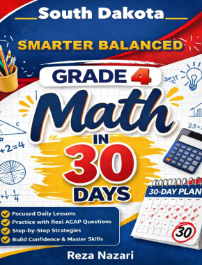 South Dakota Smarter Balanced Grade 4 Math in 30 Days